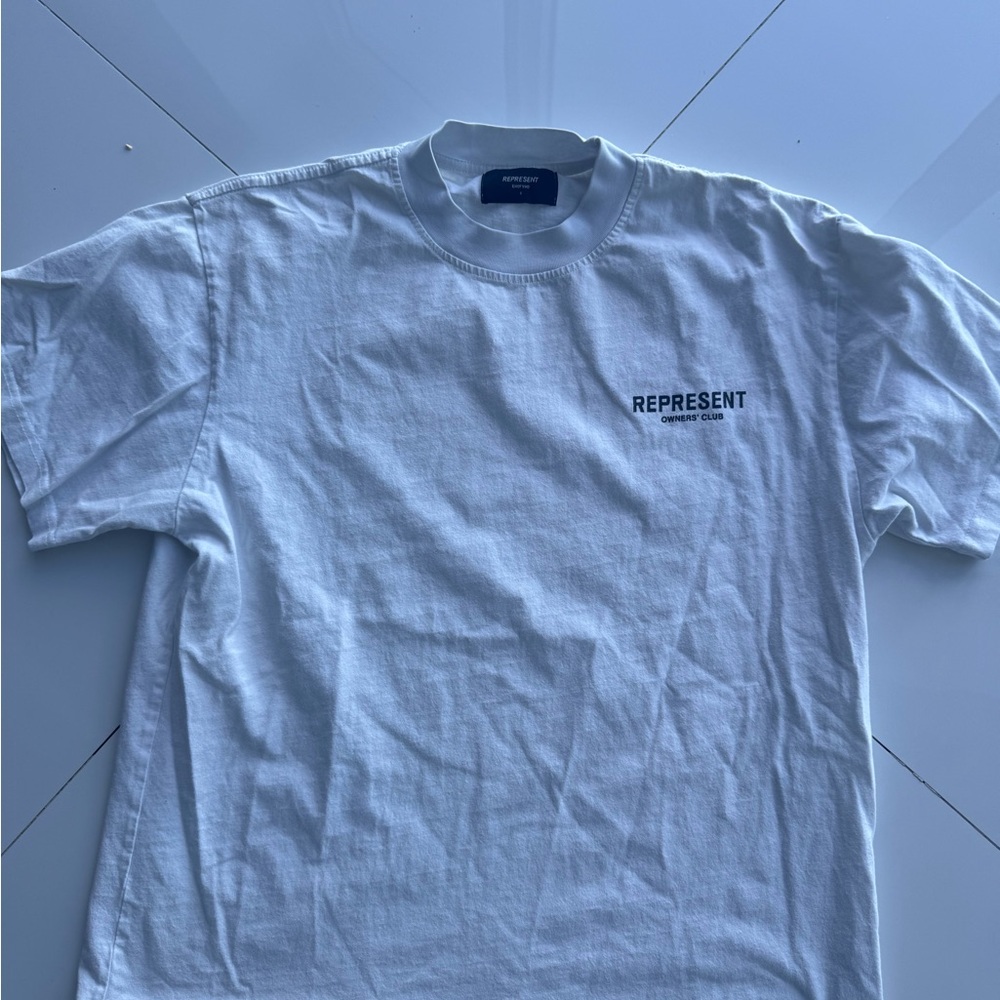 Represent White Short Sleeve Tee